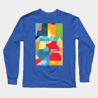 OZO Colorful Abstract 01 Long Sleeve T-Shirt